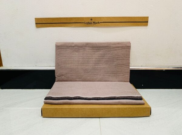 Ceylon Mark Taupe Minimal Sarong