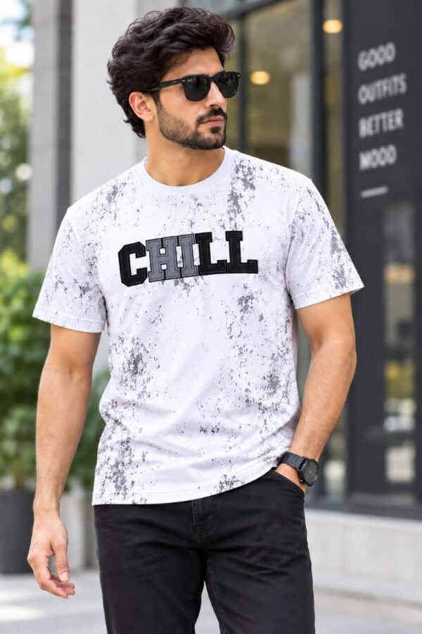 Men's Printed Cotton T-Shirt